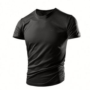 Design Wholesale Men's 100% Heavyweight Cotton Blank t <b>Shirt</b> Custom Plain White T-<b>shirts</b> Men - Product Image 3