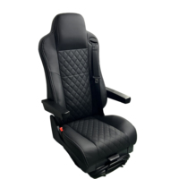 Siège d'amortissement de Suspension d'airbag de luxe pour siège de camion résistant, siège de voiture d'ingénierie