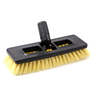 Brosse <span class=keywords><strong>de</strong></span> nettoyage industrielle robuste <span class=keywords><strong>pour</strong></span> carreaux et coulis avec joint pivotant <span class=keywords><strong>pour</strong></span> long manche - Product Image 4