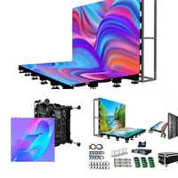 Mur vidéo LED HD étanche IP65, pas de pixel P2.6/P2.9/P3.91, mobile, pour location intérieure/extérieure, scène, magasin de détail, éducation, garantie 5 ans