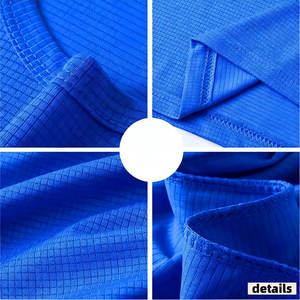 Fabricant de t-shirts, <span class=keywords><strong>t-shirt</strong></span> blanc uni à manches courtes en polyester 100% personnalisé avec impression sérigraphique, <span class=keywords><strong>t-shirt</strong></span> imprimé par sublimation - Product Image 2