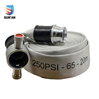 Tuyau d'incendie OEM de 1 pouce (25 mm) standard DIN, 40 mm, 100 mm, 110 mm, 3 po, 4 po, 20 m avec lance Storz Nakajima, enrouleur rétractable avec verrou de cabinet