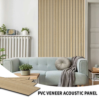 Panneaux d'absorption acoustique Roydaa en PVC écologique, réduction du bruit de 90 %, ignifuges et étanches pour cuisine, salle de bain, école, salle de conférence
