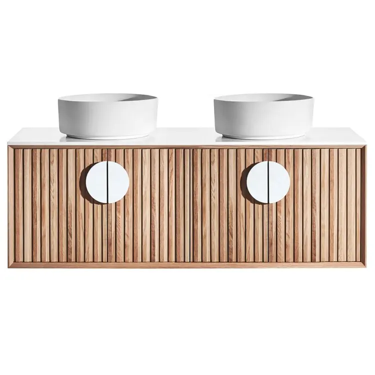 Australian timber bathroom vanity cabinet