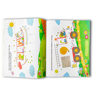 Livre d'autocollants personnalisé imprimé livre d'apprentissage amusant pour enfants cadeau voiture autocollants livres activité éducative - Product Image 4