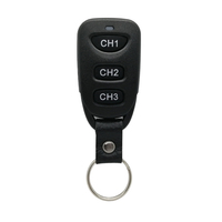 Control Remoto Inalámbrico JJ-RC-F7 Código HCS301 433.92mhz para Abridor de Puerta de Garaje