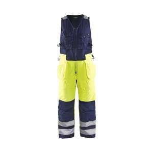 BLAKLADER - 850419773389C52 Monos de invierno sin mangas de alta visibilidad Amarillo/Azul marino-EAN 7330509283332 ROPA DE TRABAJO DE LA HI-VIS - Product Image 1