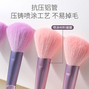 Lmltop - Juego de 2 Brochas de Maquillaje de Pelo Sintético, Diseño Compacto y Portátil LLT35 - Product Image 5