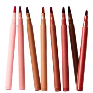 MLM Beauty Products Custom logo Waterproof LipLiner Hoog Pigment Long Lasting Vegan Liquid <b>Lip</b> <b>Liner</b> Private Label - Product Image 1