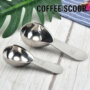 Cuillère à café en acier inoxydable DF925 15 ml et 30 ml, cuillères doseuses réutilisables pour grains de café ODM ODM - Product Image 2