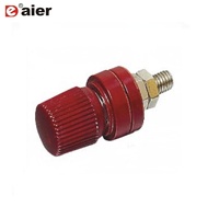 Borne de liaison audio isolée en cuivre 50A 6mm pour haut-parleurs de puissance et connecteur à ressort Audio 6mm