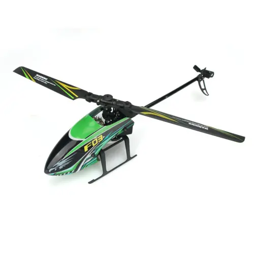 WLZX F03 Flybarless Terbang 4ch RC Helicopter