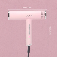 Sèche-cheveux puissant 1600W, ensembles de sèche-cheveux professionnels pour salon, séchage rapide, nouveau sèche-cheveux à ions négatifs