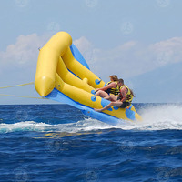 Pêche à la mouche Aventure Sports nautiques Activités Remorquables commerciaux Poisson volant Tube de ski gonflable Jeu d'eau