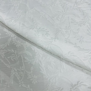 7723 Polyester-Spandex 250D Weizenähren-Prägemuster Viskose-ähnlicher Erhabener Brokat-Jacquardstoff für Kleider und Cheongsam - Product Image 1