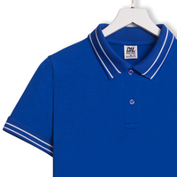 Polo intelligent avec col classique, tissu respirant, conçu pour le personnel professionnel dans les bureaux, les cafés ou les magasins de détail