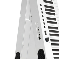 Piano Digital Plegable de 88 Teclas, Teclado Semipesado Portátil con Altavoces Integrados, USB MIDI para Práctica en Casa, Viajes y Actuaciones