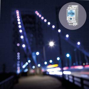 Interruptor de Tiempo Digital Semanal Finder 16A 230V con Control NFC para Automatización Eléctrica - Product Image 2