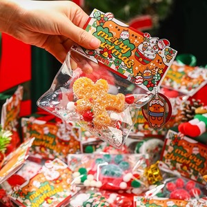 Christmas Themed Plastic <b>Squishy</b> Squeeze Fidget Toy Sensory Stress Relief Vent Gift Blind Bag Promotional - Product Image 3