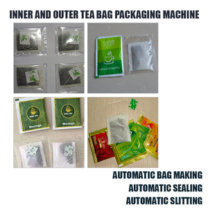 Automatic Sachet Inner and Outer Drip Tea <b>Bag</b> Packaging Machine with Label and <b>String</b> Sealing Wrapping Machine - Product Image 3