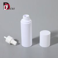Botol kosmetik plastik kecil lucu 100ml kustom Krim Tangan pencuci wajah hewan peliharaan kosong Losion semprot kabut cair perjalanan juga
