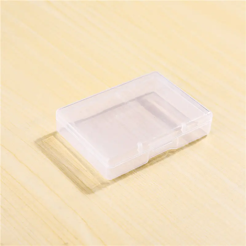 Small Plastic Case Square Plastic Transparent Container Tool Box Transparent Box Plastic Case For Mini Gift