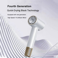 Sèche-cheveux portable Revair à moteur DC sans balais haute vitesse, diffuseur ionique, soufflage inversé, ions négatifs personnalisés, idéal pour les voyages