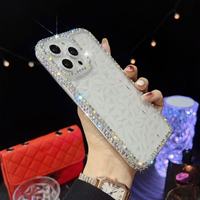 Antichoc transparent pour coque de téléphone à paillettes iPhone