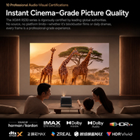 Projecteur laser triple 4K XGIMI RS30 Pro, 3600 lumens, Dolby Vision, 240 Hz, zoom optique, home cinéma, projecteur intelligent