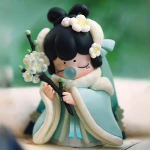 Vente en gros NANCI Original Authentique pour la série Poetry Painting Boîte mystère en PVC Figurine de collection tendance Ornement de mode Cadeau en stock - Product Image 4