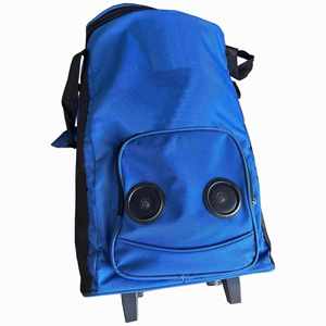 Sac isotherme à roulettes grande capacité personnalisé avec haut-parleur Bluetooth et isolation thermique pour pique-nique et camping - Product Image 6