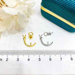 Pendentif en argent S925 avec perle DIY, suspension en forme d'escargot, avec perles rondes de 8 à 10 mm, pendentif en jade pour collier, 30727 - Product Image 3