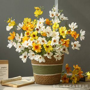 ดอกไม้ประดิษฐ์ยี่ห้อ Yihua รุ่น Floral Art ดอกคอสมอสสีชมพู แจกันดอกไม้ผ้าไหม ตกแต่งบ้าน ตกแต่งห้องนั่งเล่น ของประดับตกแต่งโต๊ะ - Product Image 2