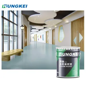 Wholesale Steel Protection Anti Dust Heavy Load Floor Matt Spray Varnish 1k Iron Red Color High Gloss Paint Epoxy Resin Hardener