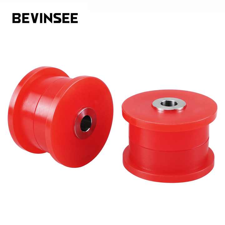 Bevinsee 10mm Rear Shock Mounts With Poly Bushings - Fits BMW E36, E46, E30, Z3, Z3, 325i, 328i, M3