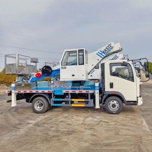 Camion plateforme aérienne HOWO 22m 28m, camion aérien diesel de haute qualité - Product Image 1