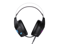 Casque de Jeu PS4 Filaire Aikun GH650 PRO RGB de l'Usine de Shenzhen avec Éclairage, Réduction du Bruit et Bandeau Réglable