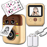 Appareil photo instantané pour enfants A7 avec double objectif, enregistrement vidéo HD 2,4 pouces, impression thermique sur papier photo, idéal pour les étudiants - Vente en gros Ark