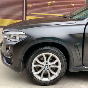 Best-selling Color Car Decoration Wrapping Vinyl FilmSatin Metallic Dark Grey Car Wraps - Product Image 5