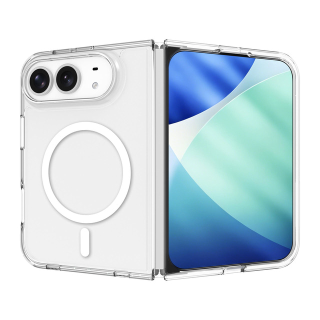 Wholesale for iPhone Ultra Case Magnetic N52 Compatible Grade Drop Protection Clear Magnetic Fold 8 Able Phone Cover