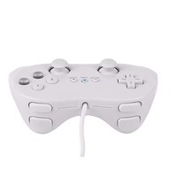 Manette de jeu filaire classique pour Wii avec moteur de vibration - Joystick Gamepad Remote