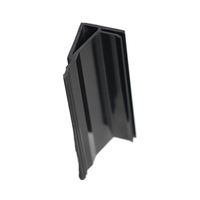 Porte coulissante de réfrigérateur en PVC, écologique, durable, pour cuisine, supermarché, salle de bain, moderne, personnalisable, avec cadre profilé