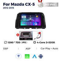 MEKEDE M6 PRO android voiture audio écran tactile 360 caméra pour Mazda CX-5 2012-2015 GPS BT voiture lecteur multimédia lecteur audio