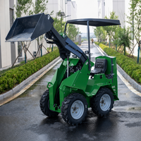 Chargeuse compacte sur pneus, vitesse de déplacement 0-6 km/h, moteur B&S KOOP Rato, norme EPA EURO 5, pour l'exportation S390