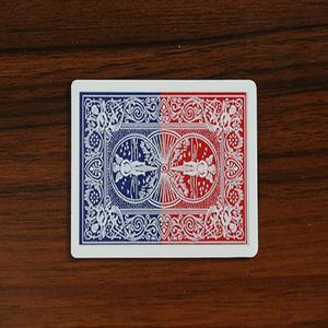 True Colors Blue to Red Card Back Color Change Deck trucchi magici Close Up Magic Illusions Gimmick Props - Product Image 3