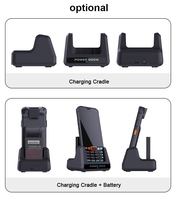 Ordinateur mobile robuste Android 14 ODM avec scanner portable et batterie 5000 mAh, processeur MT6765, pour la gestion des stocks