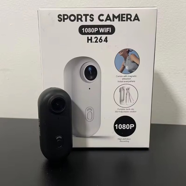 H88 Mini Body Camera WiFi Optional 4K Digital FHD 1080P Night Vision Wide Angle Camera for Sports Pets Walking Cycling
