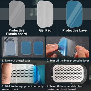 Transparent Hydrogel Dressing Pad Soft Cooling Relief Sheet Supports Natural Recovery of Minor Skin <strong>Wounds</strong> - Product Image 4