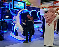 Manèges de réalité virtuelle, parc de jeux, projet de jeu, aire de jeux intérieure, jeu de réalité virtuelle 9D réaliste, autres produits de parc d'attractions