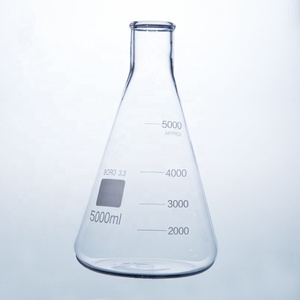 HAIJU Transparente 50 100 250ML Cristalería de laboratorio Frasco Erlenmeyer seguro para uso científico para laboratorios escolares - Product Image 6